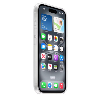 Coque transparente avec MagSafe pour iPhone 16/16 Pro Max