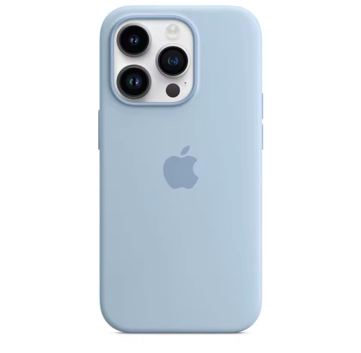Coque en silicone avec MagSafe pour iPhone 16/16 Pro - Pivoine