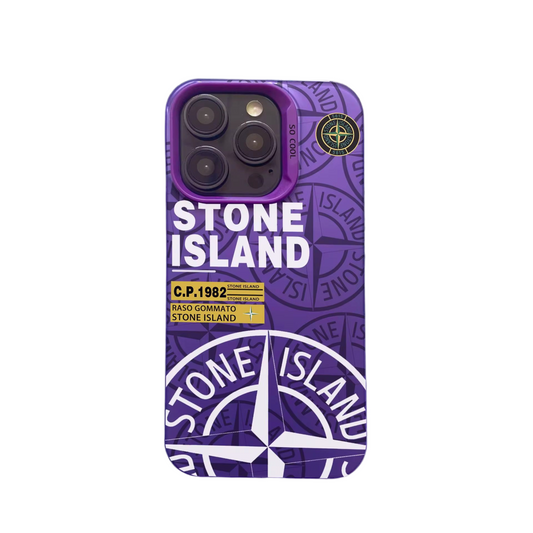 Coque iPhone Island s-Stone-e violet
