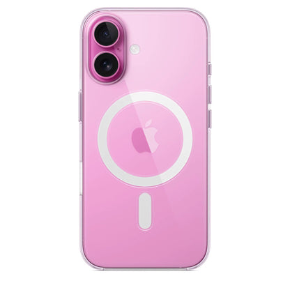 Coque transparente avec MagSafe pour iPhone 16/16 Pro Max
