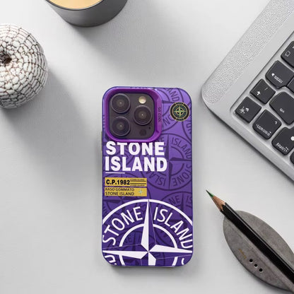 Coque iPhone Island s-Stone-e violet