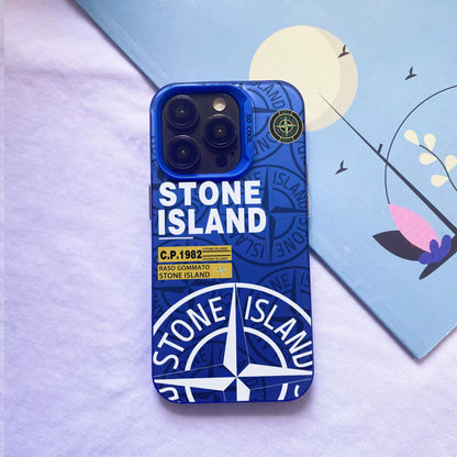 Coque iPhone Island s-Stone-e Bleu