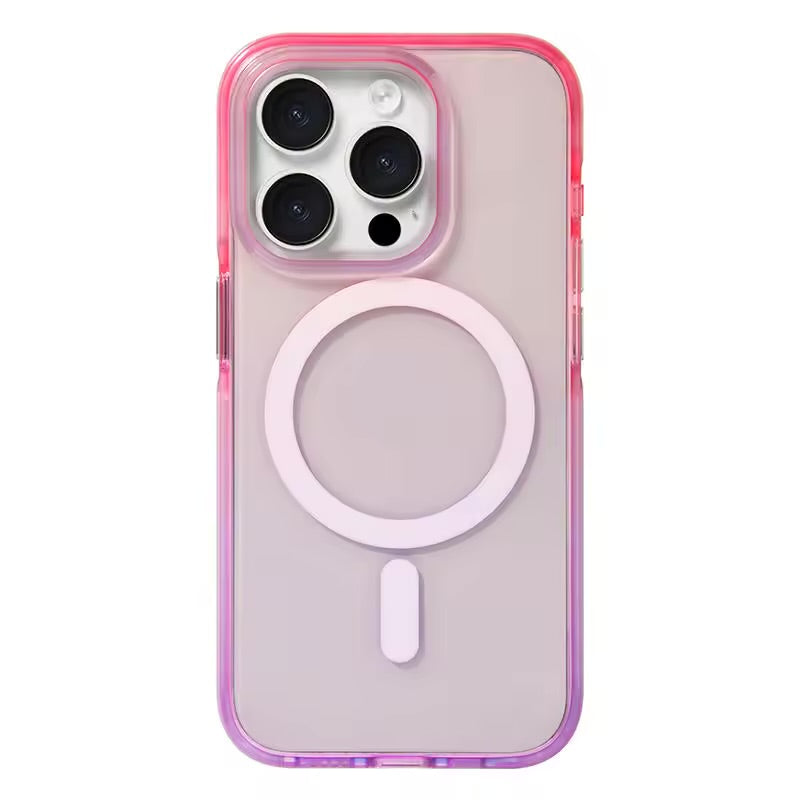 Coque iPhone MagSafe Transparente – Antichoc, Charge Sans Fil, iPhone 13 à 16 Pro Max