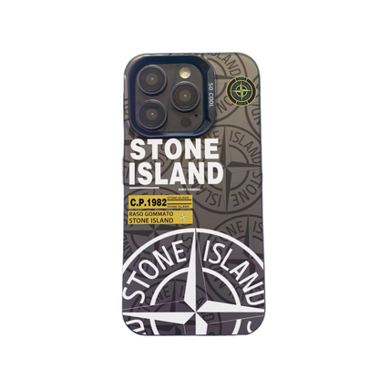Coque iPhone Island s-Stone-e noire